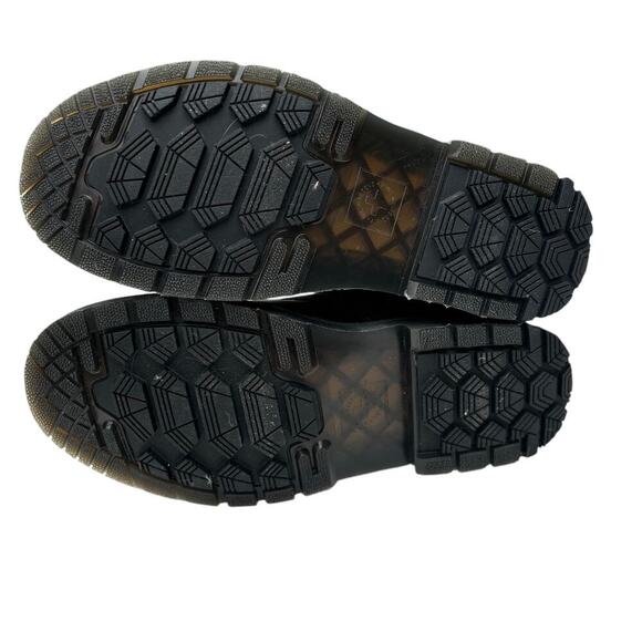 Dr Martens Combat Boot Dark Brown Leather Wintergrip Womens Size 9 Men Size 8 - Picture 8 of 11